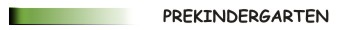 Pre-kindergarten 